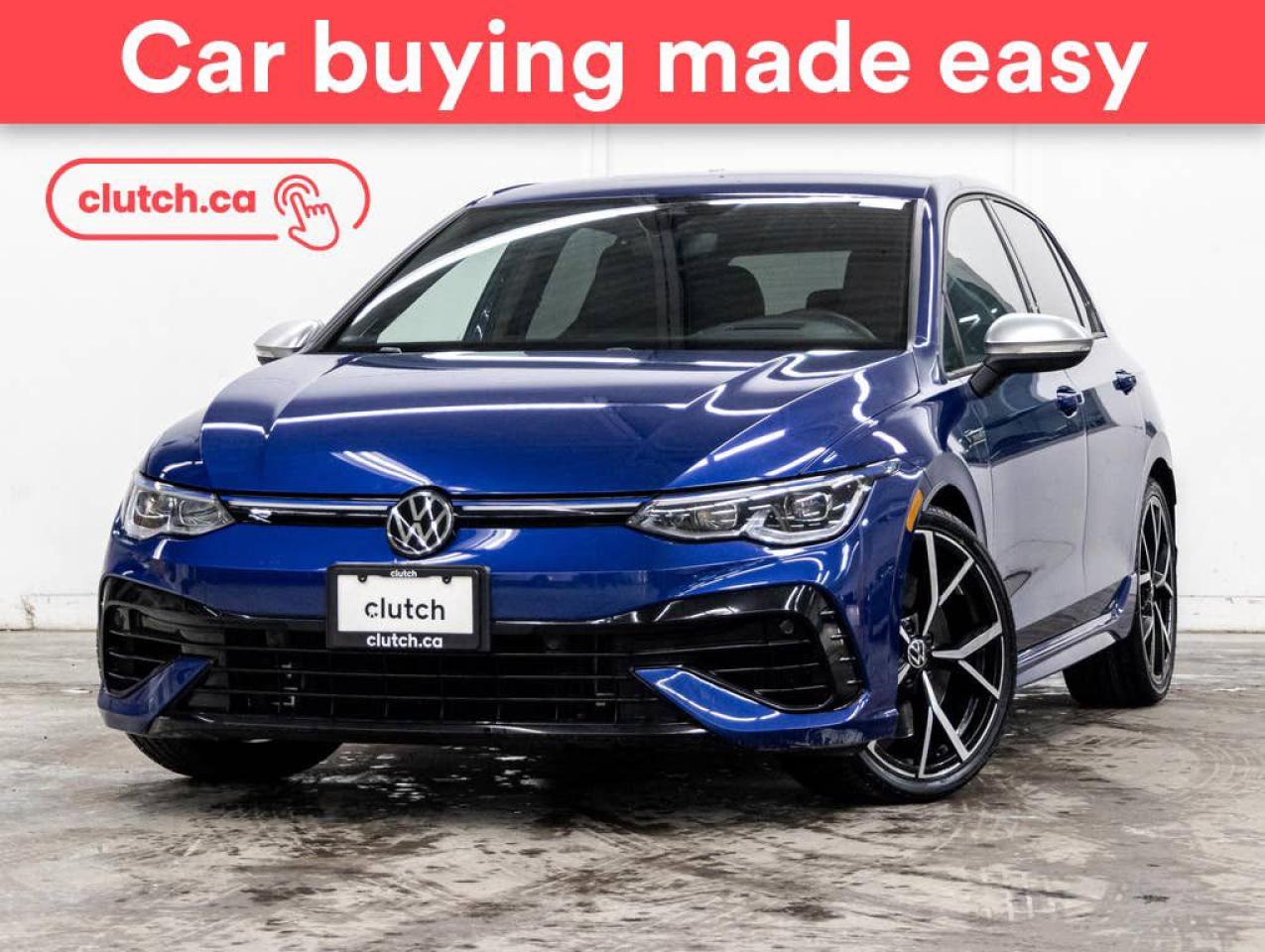 Used 2024 Volkswagen Golf R DSG AWD w/ Apple CarPlay & Android Auto, Tri Zone A/C, Rearview Cam for sale in Toronto, ON