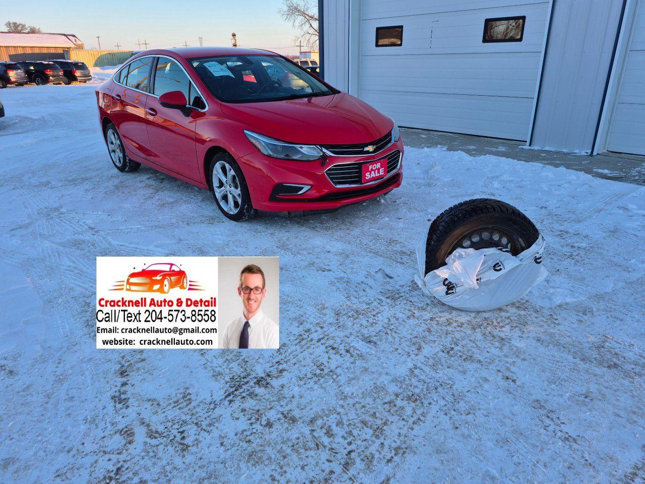 Used 2017 Chevrolet Cruze Sedan Premier for sale in Carberry, MB