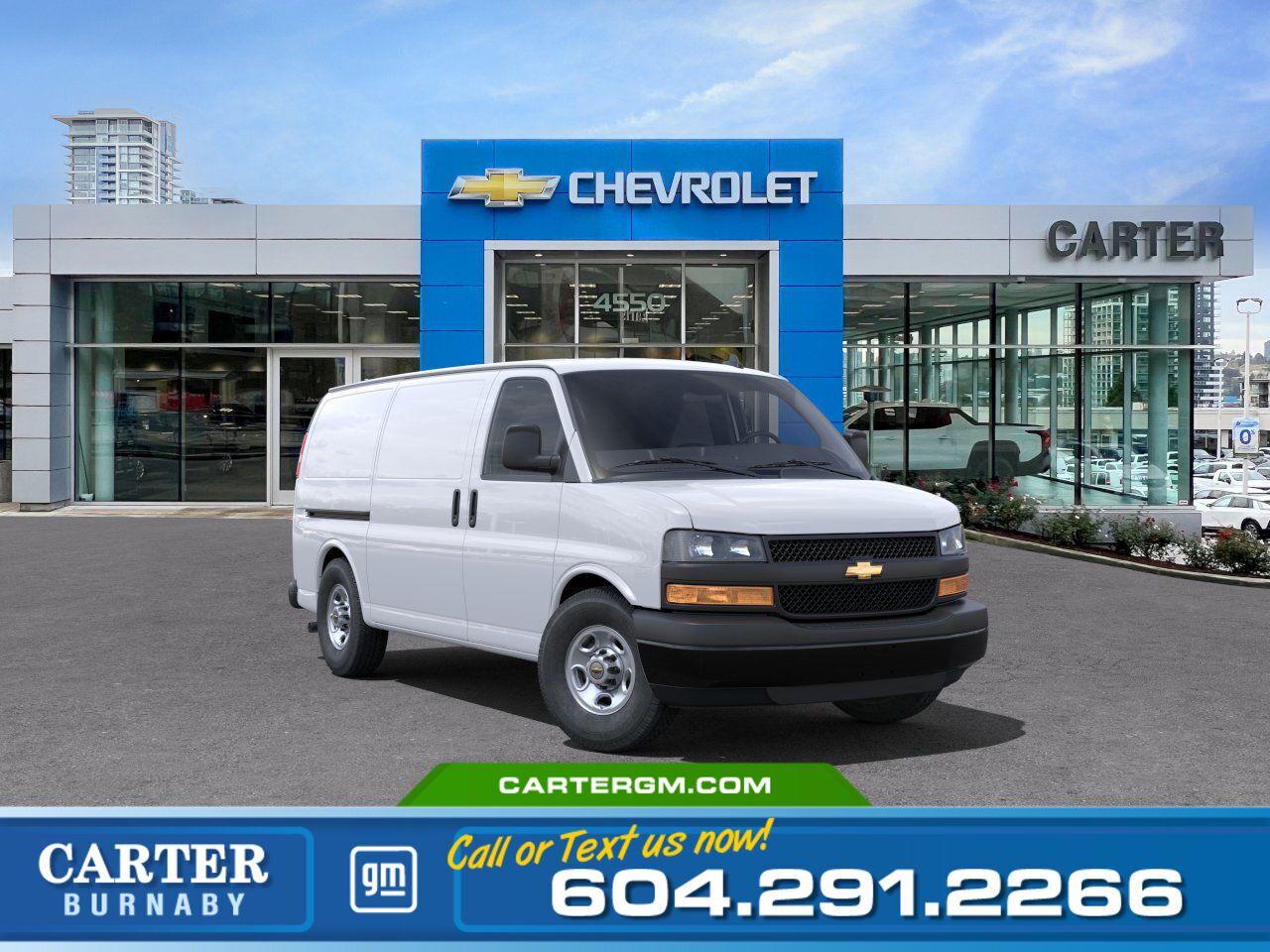 New 2025 Chevrolet Express Steel Wheels/Keyless Entry/Cruise Ctrl for sale in Burnaby, BC