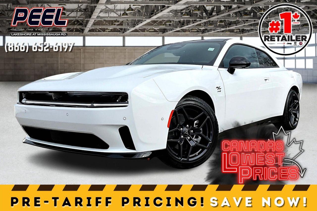 New 2025 Dodge Charger Daytona R-T AWD | Electric | Blacktop | Plus Grp | 2 DR. for sale in Mississauga, ON