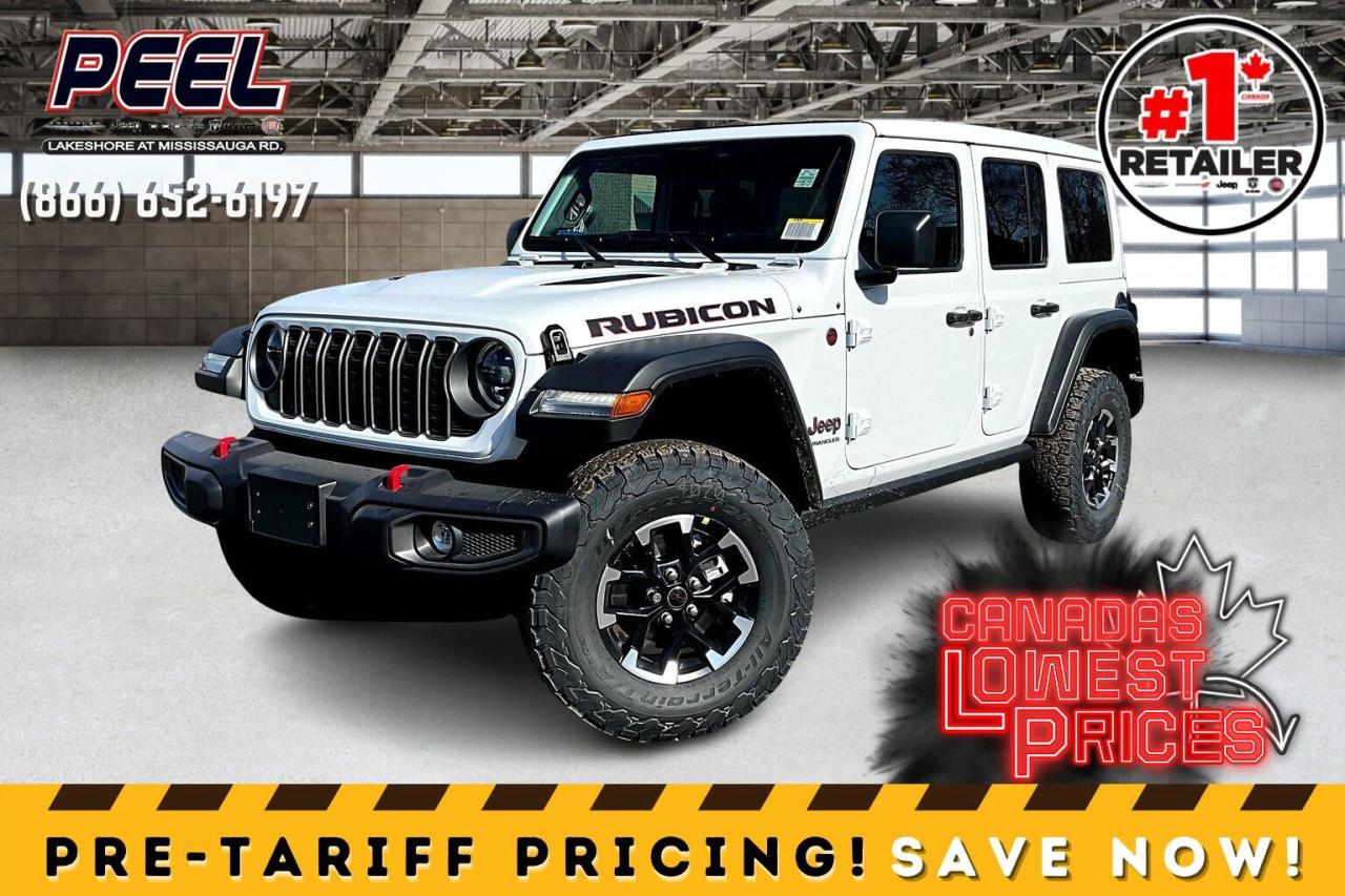 New 2025 Jeep Wrangler RUBICON 4 DOOR | Leather | Sky-Top | V6 | 4X4 for sale in Mississauga, ON