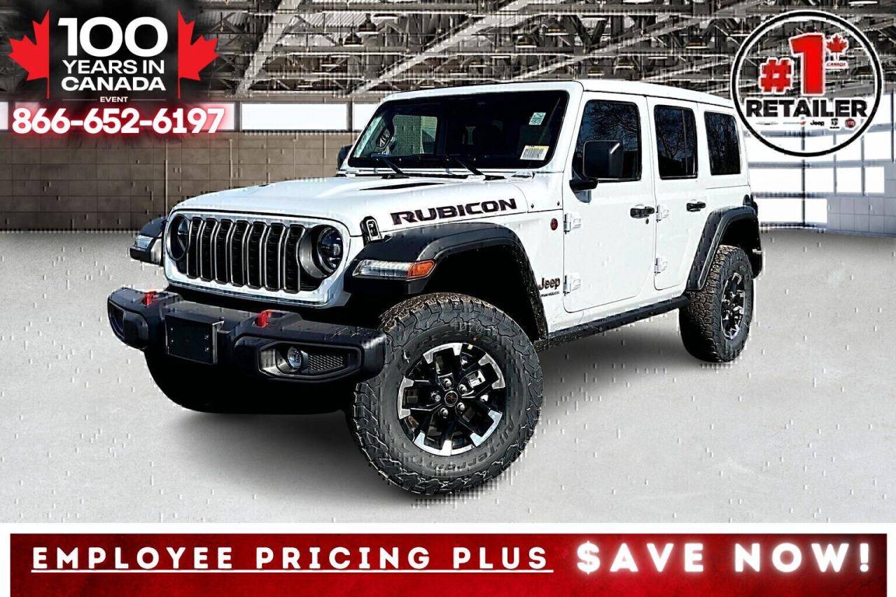 New 2025 Jeep Wrangler RUBICON 4 DOOR | Leather | Sky-Top | V6 | 4X4 for sale in Mississauga, ON