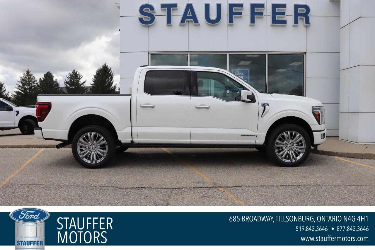 New 2025 Ford F-150 PLATINUM 4WD SUPERCREW 5.5' BOX for sale in Tillsonburg, ON