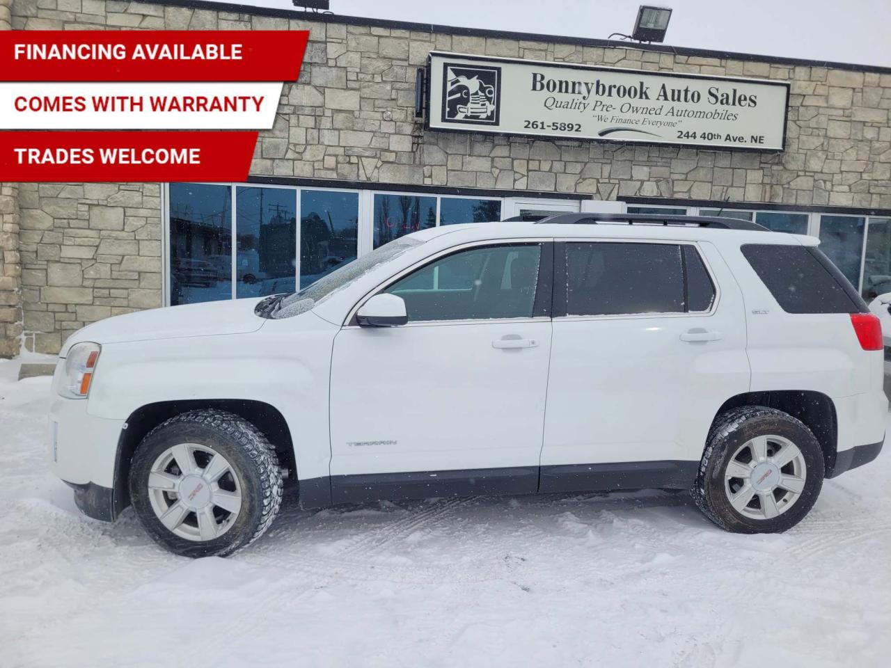 Used 2013 GMC Terrain AWD SLT-/LEATHER/CAR STARTER/BACK UP CAMERA for sale in Calgary, AB