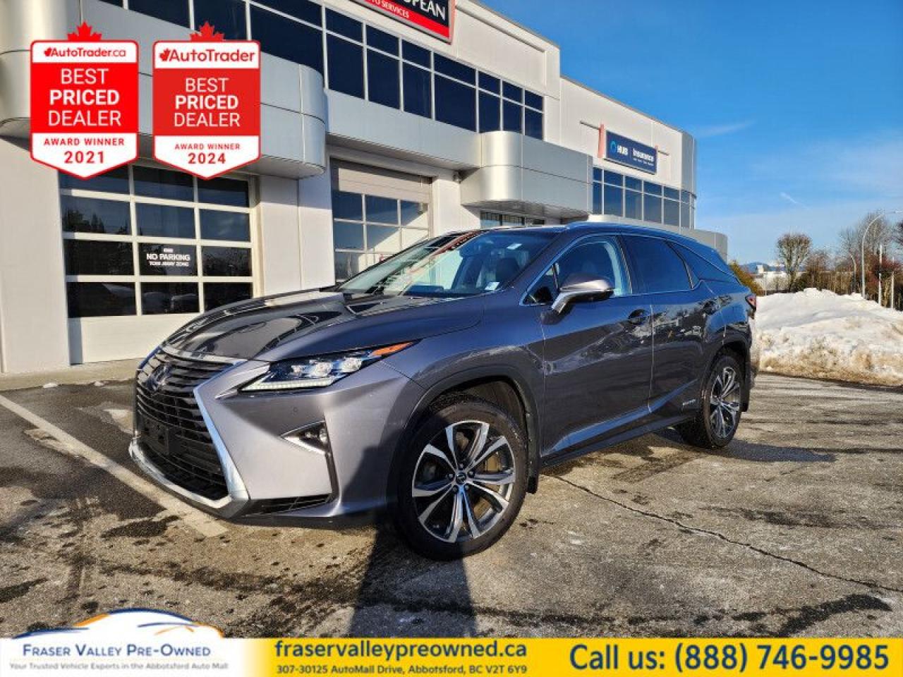 Used 2018 Lexus RX 450h Executive Package  Clean, Local, No Accidents for sale in Abbotsford, BC