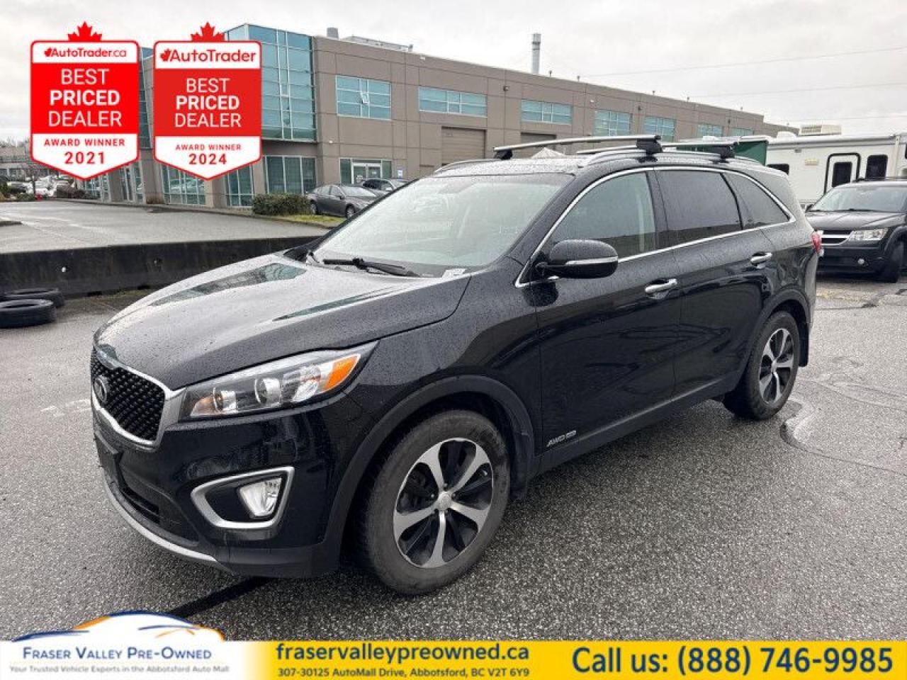 Used 2018 Kia Sorento EX V6  Clean, Local, 7-Passenger, Dealer Service H for sale in Abbotsford, BC