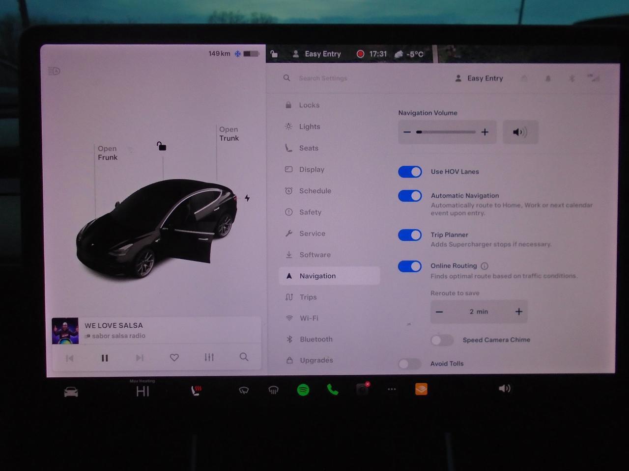 2018 Tesla Model 3 Mid Range Battery 341KM Full Charge Photo