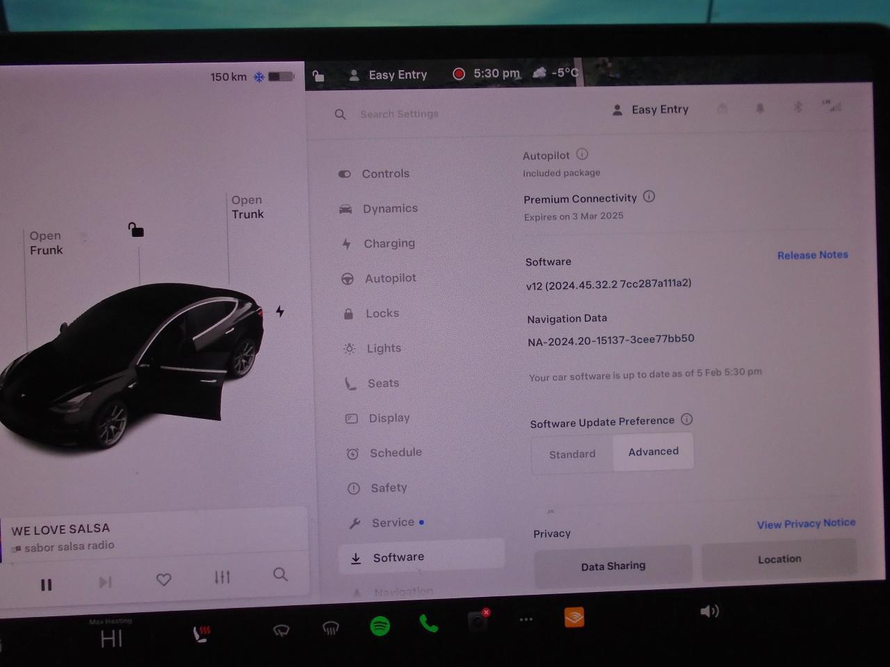 2018 Tesla Model 3 Mid Range Battery 341KM Full Charge Photo