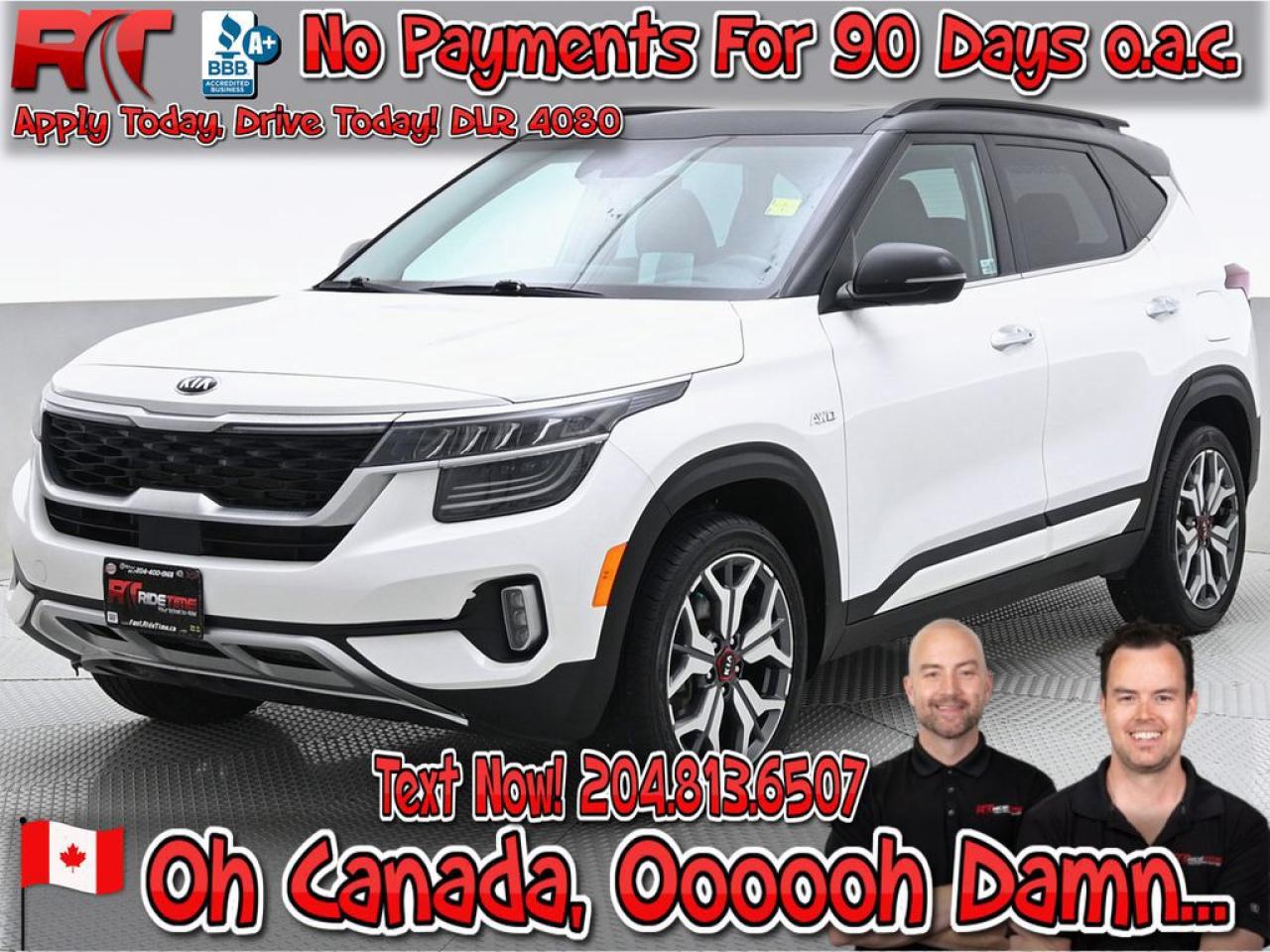 Used 2021 Kia Seltos SX Turbo for sale in Winnipeg, MB