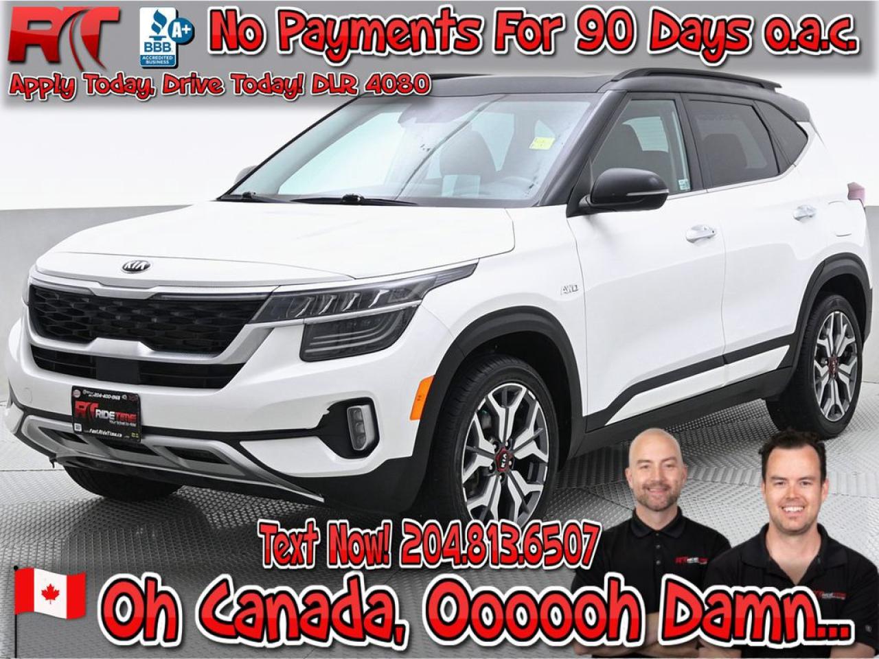 Used 2021 Kia Seltos SX Turbo for sale in Winnipeg, MB