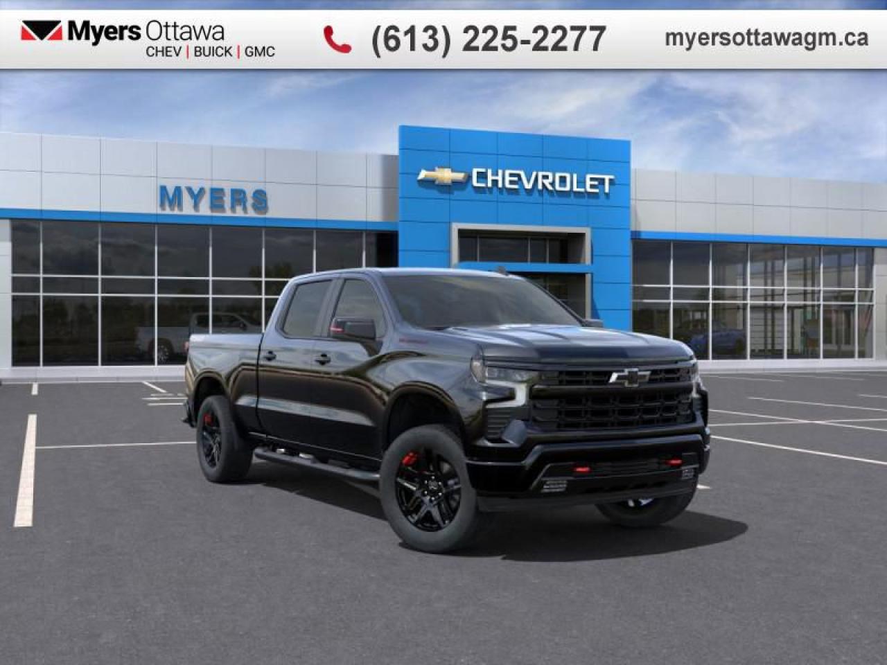 New 2025 Chevrolet Silverado 1500 RST  RST, CREW, 3.0 DURAMAX, REDLINE EDITION for sale in Ottawa, ON