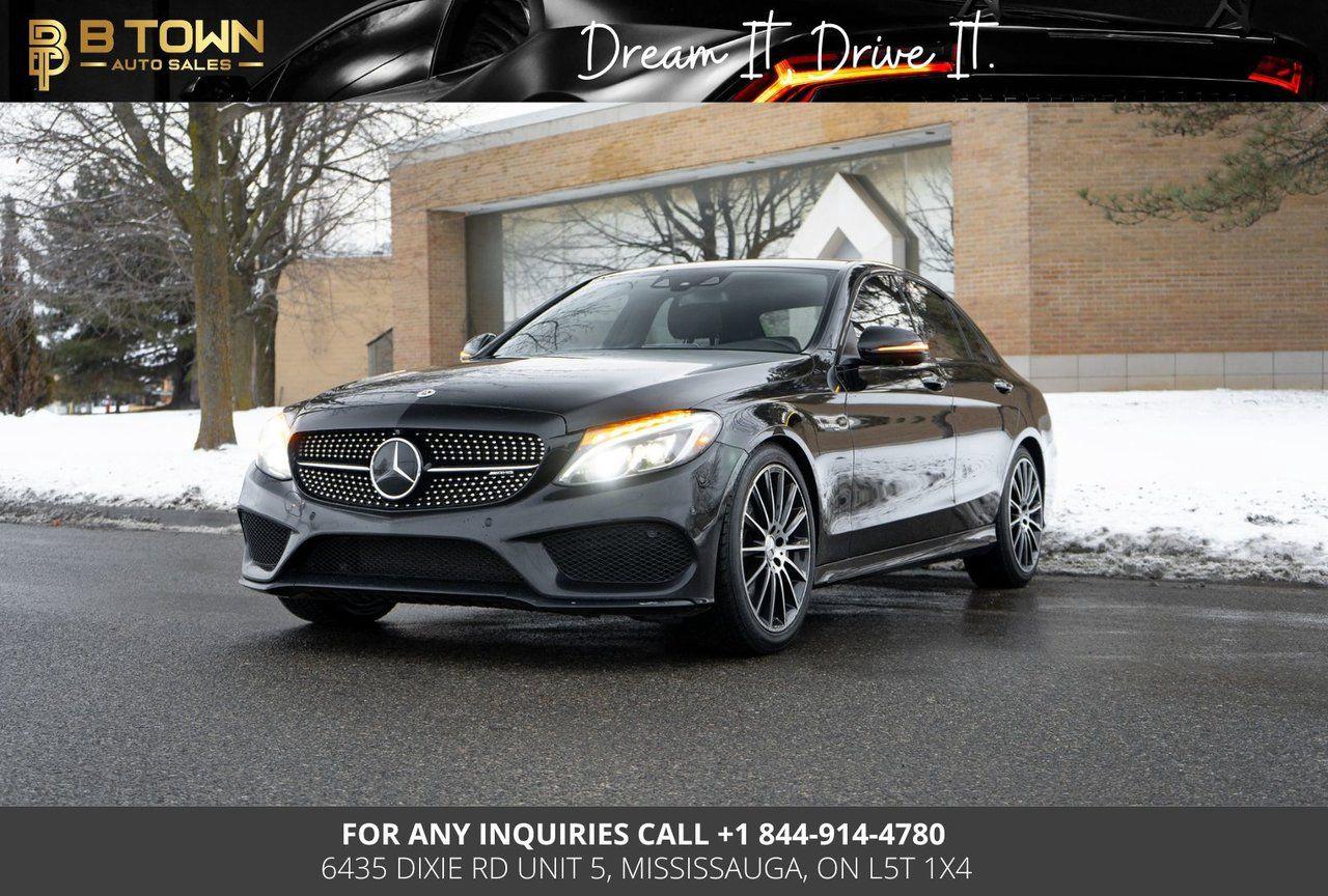 2018 MERCEDES-BENZ AMG C43

COMES WITH PERFORMANCE EXHAUST, 360 CAMERA, PARKING SENSORS, PANORAMIC SUNROOF, LEATHER SEATS, AMBIENT LIGHTS,  LANE KEEPING ASSIST, PARKING SENSORS, BLIND SPOT ASSIST, BURMESTER SOUND SYSTEM, MEMORY SEATS BACKUP CAMERA AND MANY MORE FEATURES.

HST and licensing will be extra

* $999 Financing fee conditions may apply*



Financing Available at as low as 6.78% O.A.C



We approve everyone-good bad credit, newcomers, students.



Previously declined by bank ? No problem !!



Let the experienced professionals handle your credit application.

<meta charset=utf-8 />
Apply for pre-approval today !!



At B TOWN AUTO SALES we are not only Concerned about selling great used Vehicles at the most competitive prices at our new location 6435 DIXIE RD unit 5, MISSISSAUGA, ON L5T 1X4. We also believe in the importance of establishing a lifelong relationship with our clients which starts from the moment you walk-in to the dealership. We,re here for you every step of the way and aims to provide the most prominent, friendly and timely service with each experience you have with us. You can think of us as being like ‘YOUR FAMILY IN THE BUSINESS’ where you can always count on us to provide you with the best automotive care.