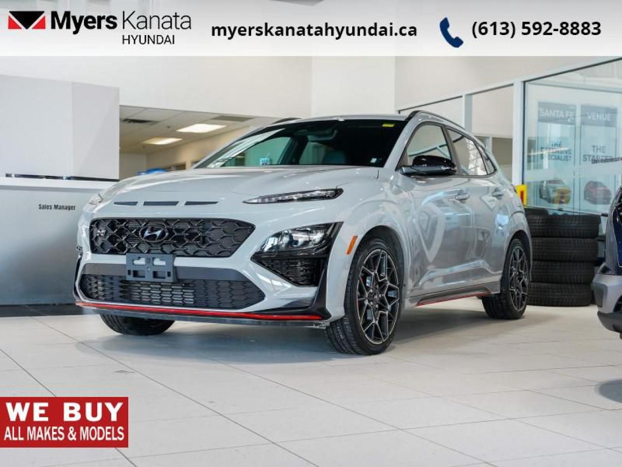 Used 2023 Hyundai KONA N DCT  - Sunroof -  Navigation for sale in Kanata, ON