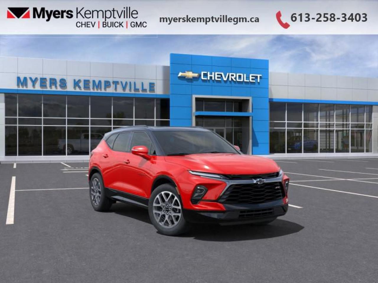 New 2025 Chevrolet Blazer RS  - Sunroof for sale in Kemptville, ON