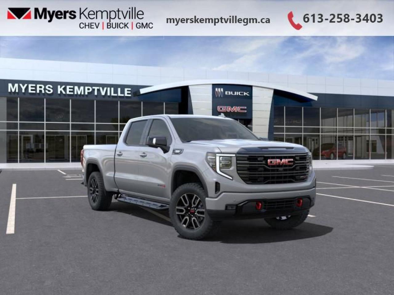 New 2025 GMC Sierra 1500 AT4  - Sunroof - Diesel Engine for sale in Kemptville, ON