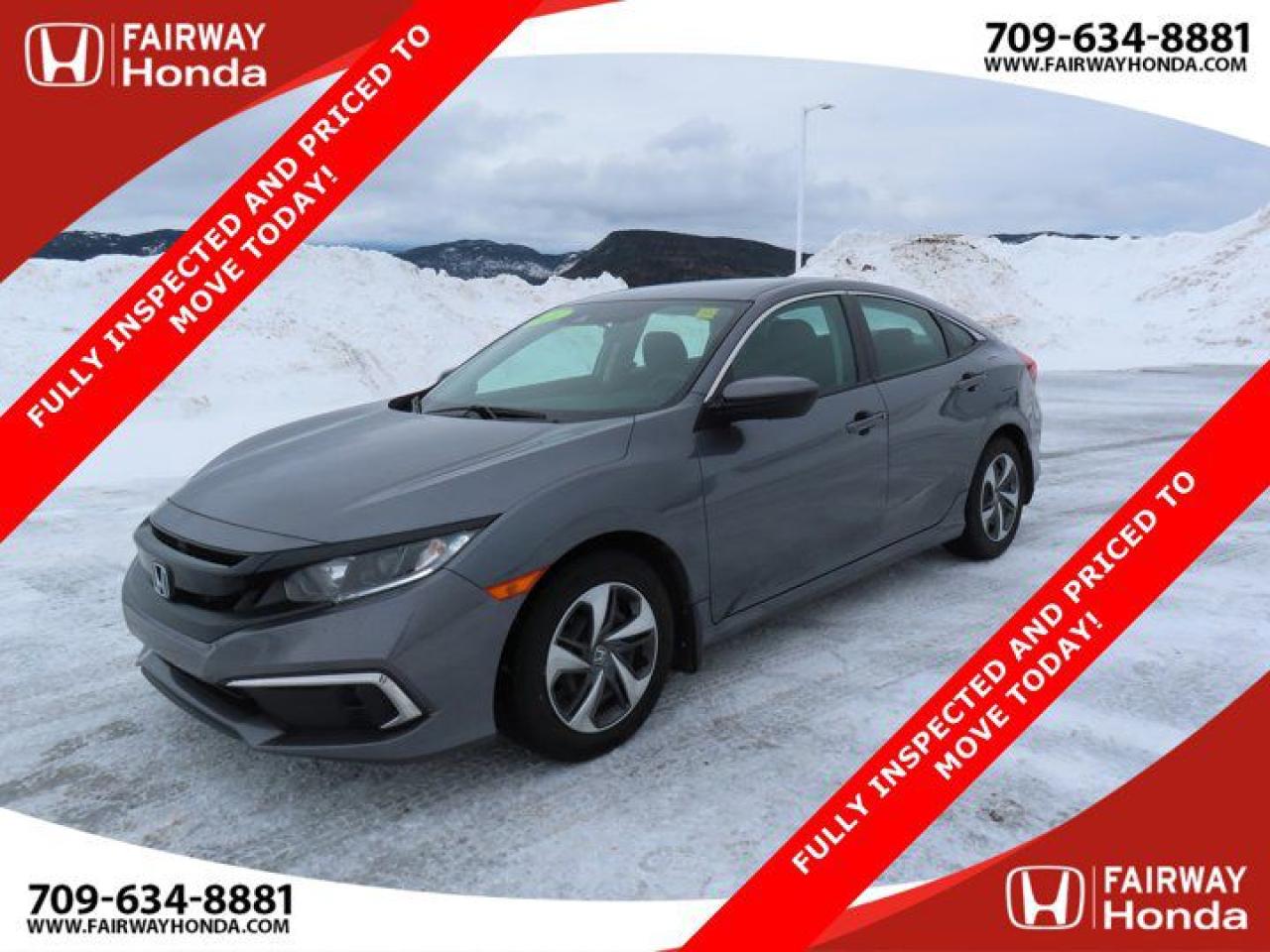 Used 2021 Honda Civic SEDAN LX for sale in Corner Brook, NL