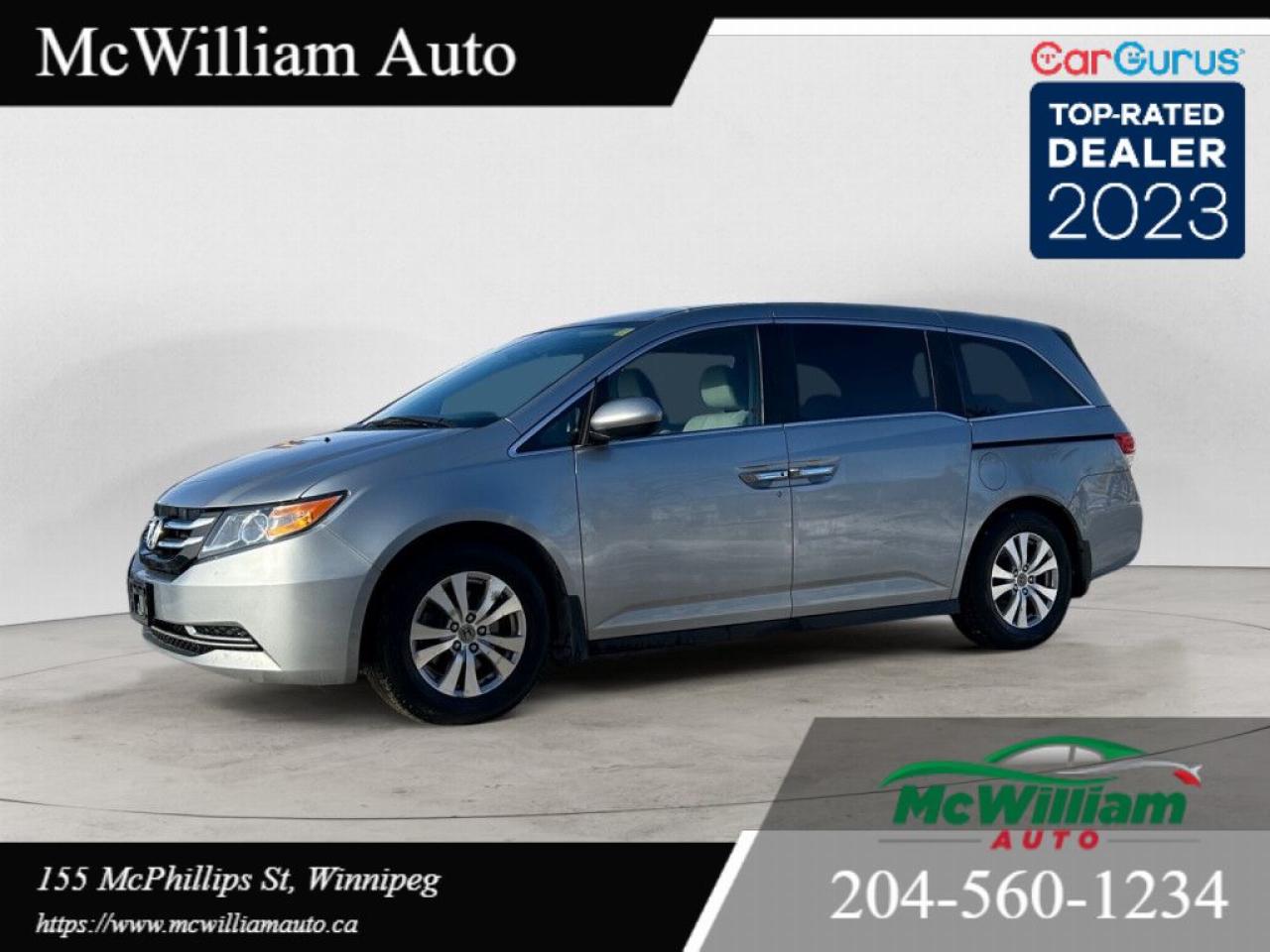 Used 2016 Honda Odyssey EX-L Passenger Van Automatic for sale in Winnipeg, MB