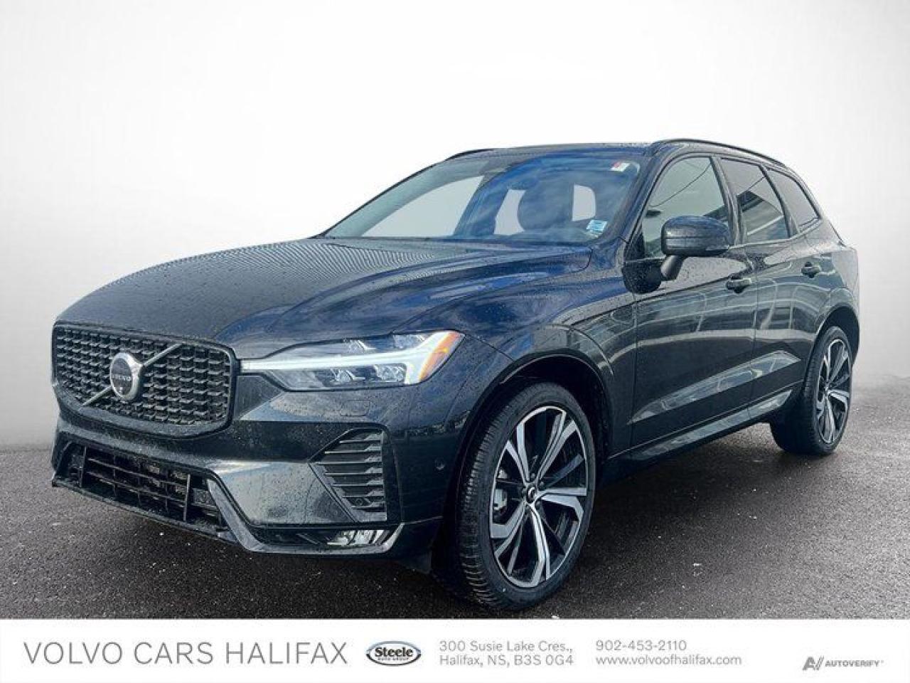 *2024 Volvo XC60 Ultimate B5 -- 28,084KM - Certified by Volvo**Key Features:*  * *Powerful Performance:* A 2.0L turbocharged I-4 engine with 247 horsepower, providing smooth, responsive handling and an exciting drive.  * *21-inch Alloy Wheels:* Stunning wheels that enhance the XC60s athletic stance and offer a commanding presence on the road.  * *Premium Interior:* A beautifully designed cabin with luxurious materials, ventilated Nappa Leather upholstery, and a spacious layout that ensures both comfort and elegance on every drive.  * *Advanced Technology:* Featuring a Google infotainment system and a fully digital driver display for seamless connectivity and easy access to all your favorite features.  * *Harman Kardon Audio System:* Enjoy an immersive listening experience with an upgraded audio system, delivering exceptional sound quality for every drive.  * *Industry-Leading Safety Features:* Including Pilot Assist, Lane Keeping Aid, Blind Spot Information System, and Collision Mitigation, ensuring youre protected wherever you go.*Visit us today at Volvo Cars Halifax, 300 Susie Lake Crescent in Bayers Lake. **Certified by Volvo*When you buy a Certified by Volvo vehicle, youre getting more than a great previously owned vehicle. Youre getting our commitment to your satisfaction. We accept only the best pre-owned Volvos, and we make them even better with our signature quality and safety.-SUPERIOR VEHICLES. EXCEPTIONAL VALUE.Each Certified by Volvo vehicle has to meet the strictest criteria, and is backed by our best-in-class warranty.-COMPREHENSIVE INSPECTION STANDARDSEach model has to pass a rigorous 170-point test, history investigation and thorough inspection before we issue CarFax certification. All pre-owned vehicles receive the latest software upgrades, and Volvo-approved checks to certify they meet our safety, performance, and appearance standards.- 5 Year / Unlimited Mileage WarrantyThe factory-backed warranty fully covers every part of your Certified by Volvo vehicle that is not specifically excluded, including the replacement or repair of thousands of components. We also include free roadside assistance and a zero deductible for all warranty visits. You also have the option to add up to 5 years of extra coverage with Volvo Increased Protection.**Calculated from the original in-service date and zero kilometers.BUY SAFE, DRIVE SAFEYour best pre-owned vehicle buying experience. Why choose Volvo Cars Halifax?Our best price upfront. Zero hassles. Competitive market based no-haggle price is the same online as it is on the lot, and we offer great flexible financing & leasing options.Extraordinary reconditioning to meet our high standards. We provide documentation including Carfax reports.Expert knowledge and full disclosure pricing up front that you can understand.On line virtual trade assessments on your current car. With the right information you provide, we will give you a value your current car is worth on trade based on the current market***An extraordinary ownership experience after the sale with top rated services and communication.-although every precaution has been made to depict this vehicle accurately, some data may be lost or reconfigured on upload. Please contact us directly to confirm actual vehicle equipment and details. It is the sole responsibility of the purchaser to verify all options to be accurate.***final assessment by Volvo Cars Halifax in person prior to contract/deal finalization to confirm actual condition and validation of trade in offer.