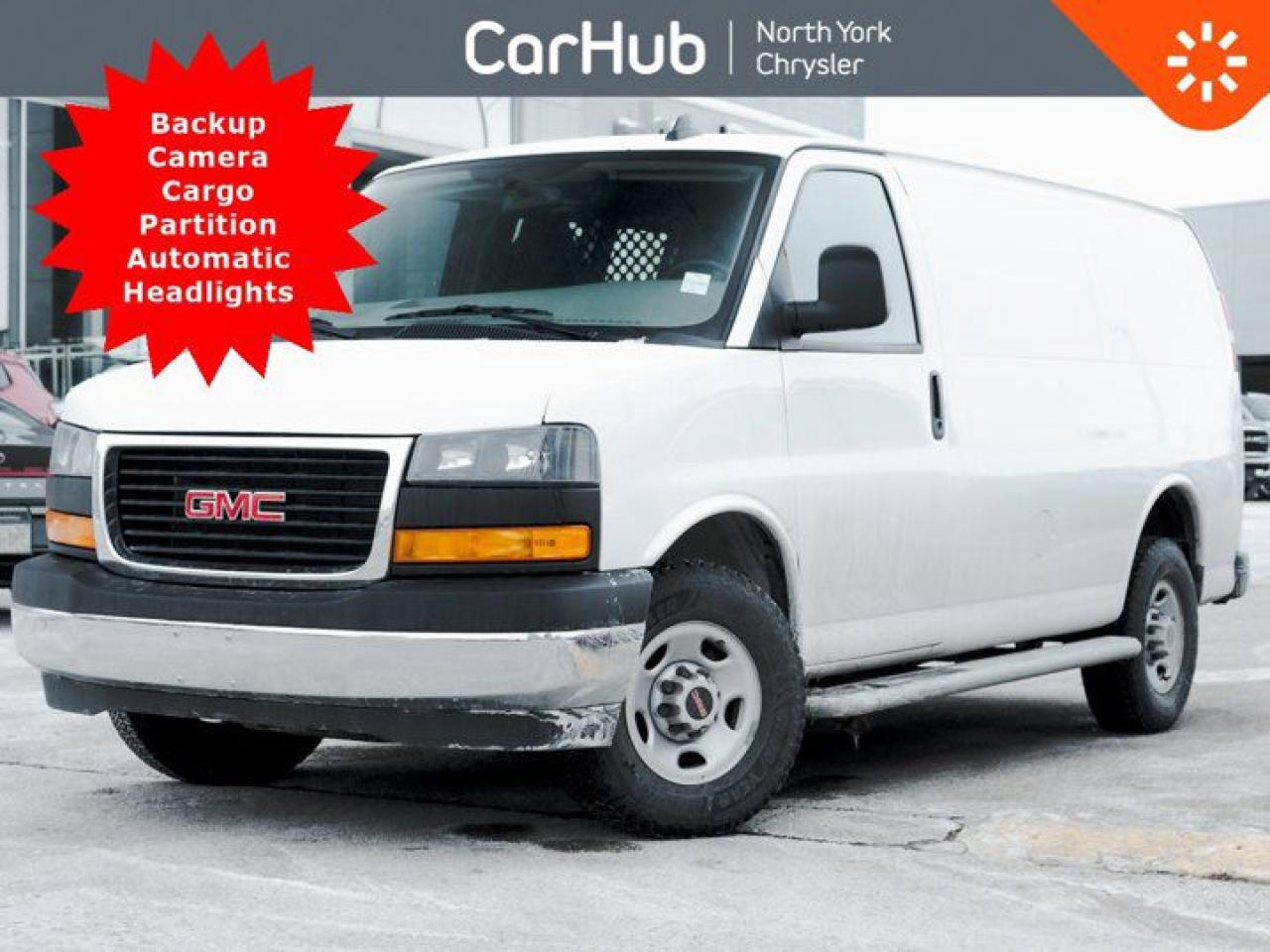 Used 2023 GMC Savana Cargo Van Backup Camera Cargo Partition Automatic Headlights for sale in Thornhill, ON