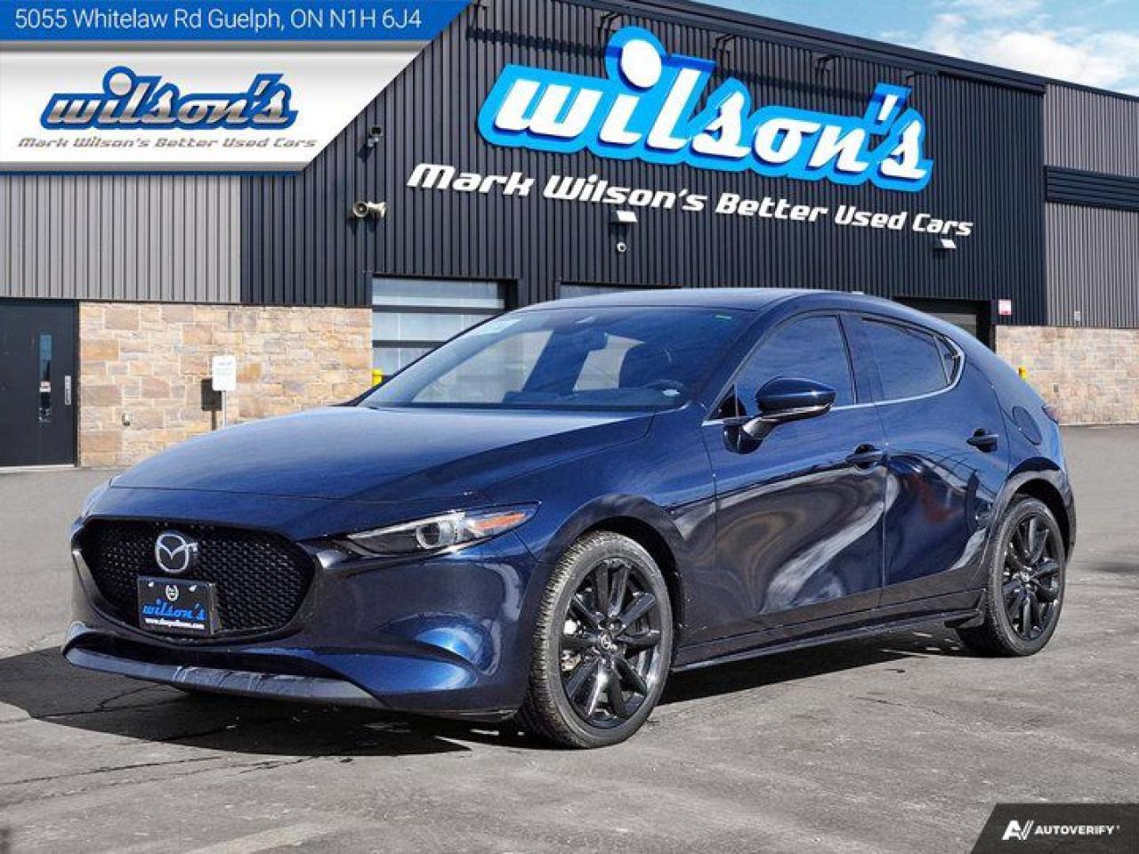 Used 2020 Mazda MAZDA3 Sport GT | AWD | Hatch | Leather | Sunroof | HUD | Heated Steering + Seats | CarPlay + Android | for sale in Guelph, ON