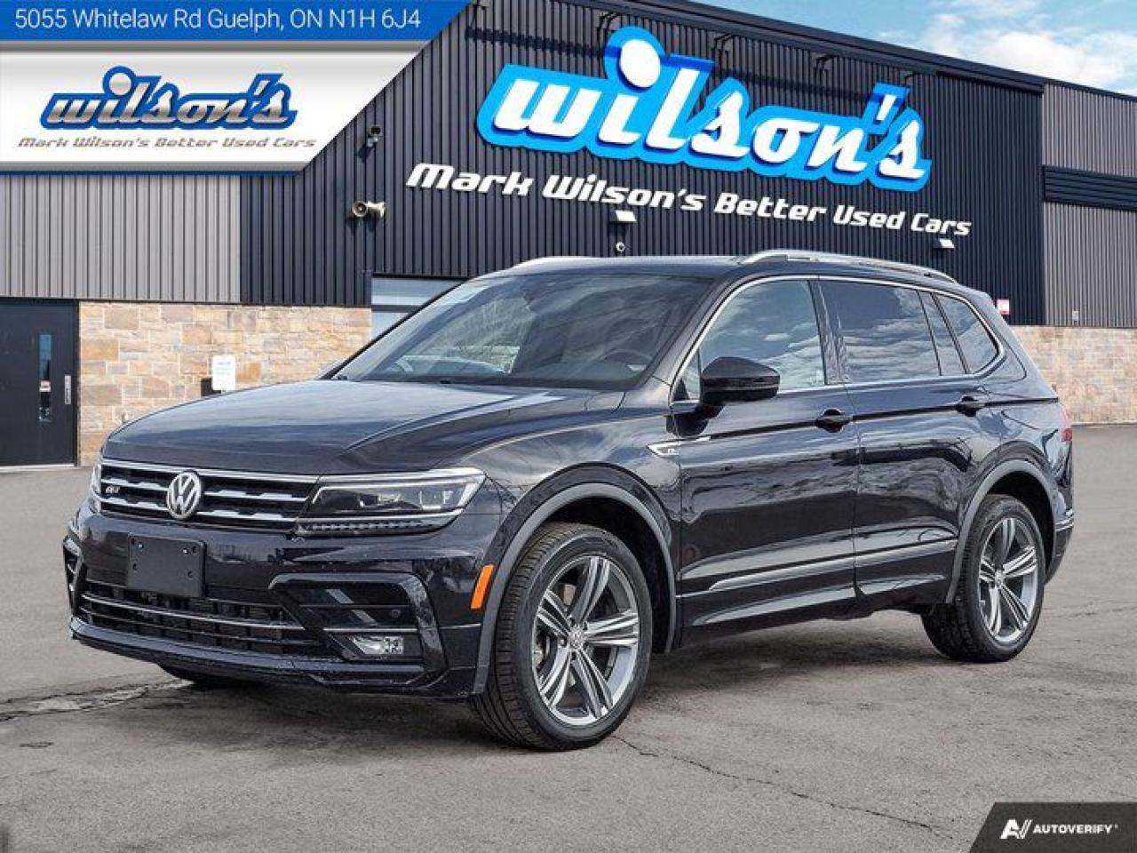 Used 2021 Volkswagen Tiguan Highline R-Line | Leather | Sunroof | Nav | Fender Audio | Rear Camera | and more! for sale in Guelph, ON