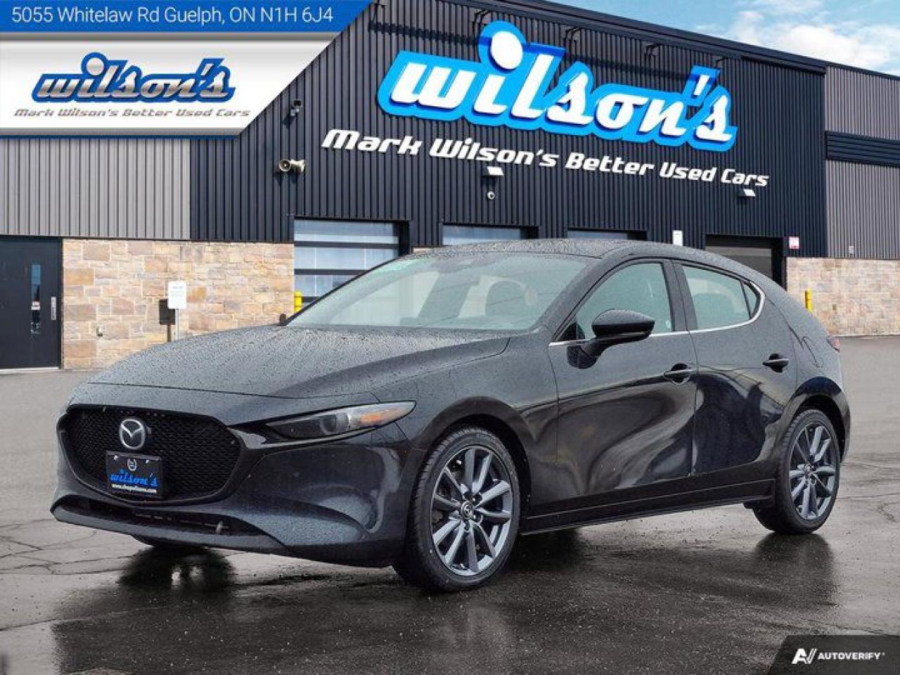 Used 2021 Mazda MAZDA3 Sport GT | AWD | Leather | Sunroof | Nav | HUD | Heated Steering + Seats | New Tires | New Brakes | for sale in Guelph, ON