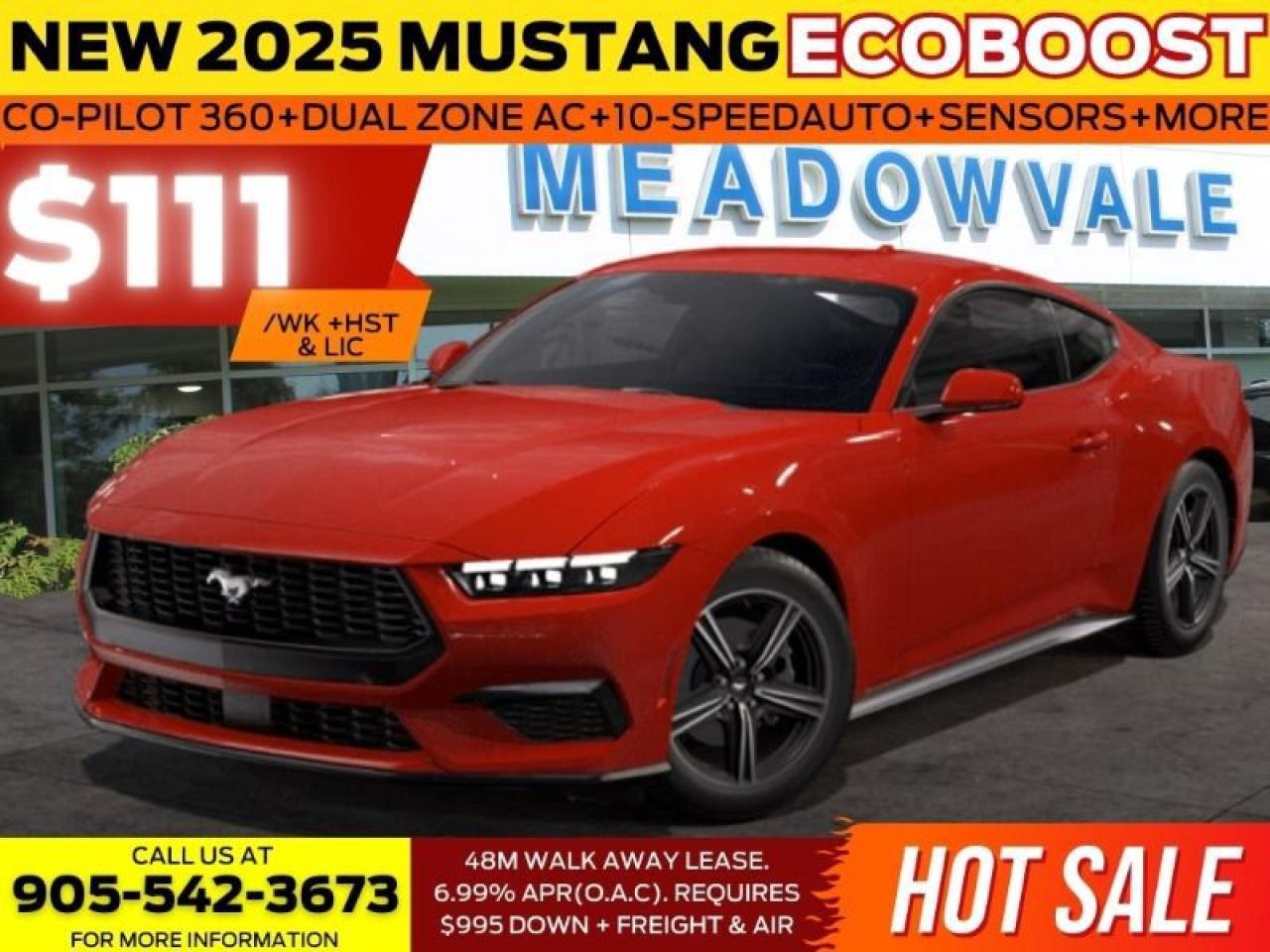 New 2025 Ford Mustang EcoBoost for sale in Mississauga, ON