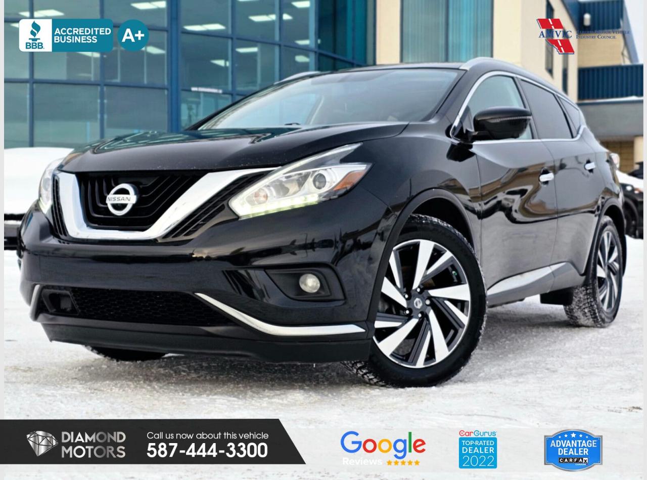 Used 2017 Nissan Murano Platinum AWD for sale in Edmonton, AB