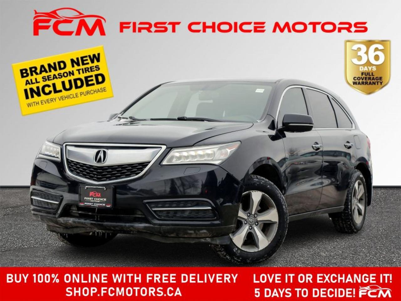 Used 2014 Acura MDX SH-AWD ~AUTOMATIC, FULLY CERTIFIED WITH WARRANTY!! for sale in North York, ON