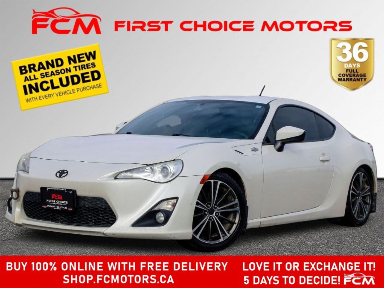 Used 2014 Scion FR-S ~MANUAL, FULLY CERTIFIED WITH WARRANTY!!!!~ for sale in North York, ON