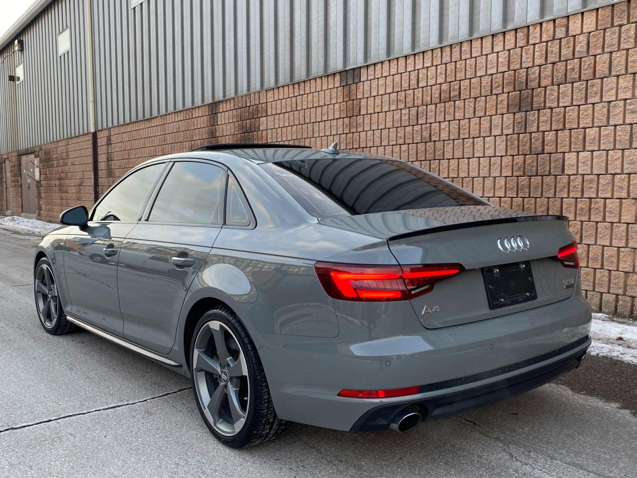 2018 Audi A4 S LINE SPORT-BLACK EDITION-NARDO GREY-360 CAMERA - Photo #8