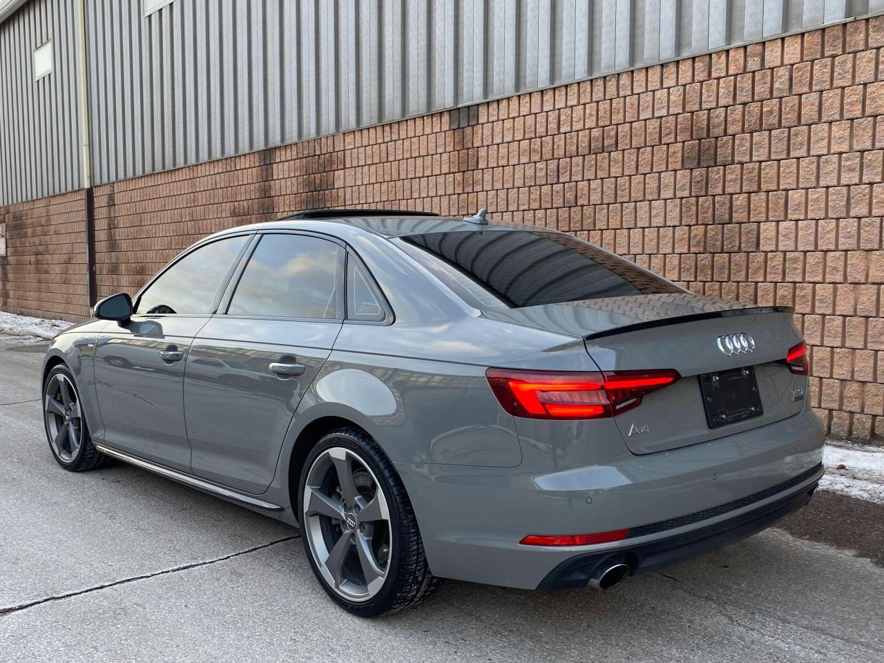 2018 Audi A4 S LINE SPORT-BLACK EDITION-NARDO GREY-360 CAMERA - Photo #7