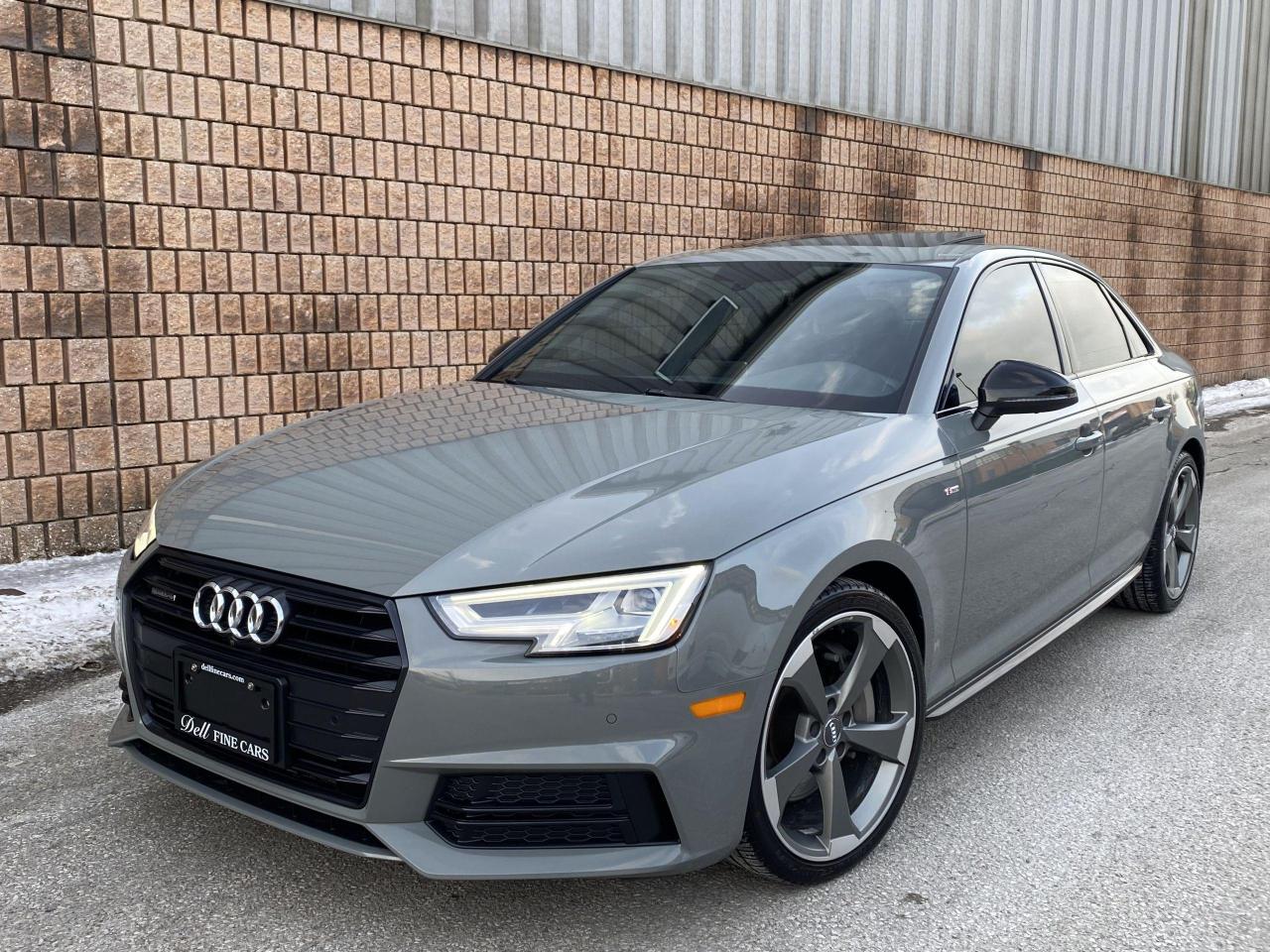 2018 Audi A4 S LINE SPORT-BLACK EDITION-NARDO GREY-360 CAMERA - Photo #4