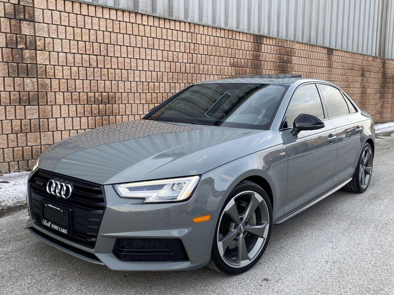 2018 Audi A4 S LINE SPORT-BLACK EDITION-NARDO GREY-360 CAMERA - Photo #2