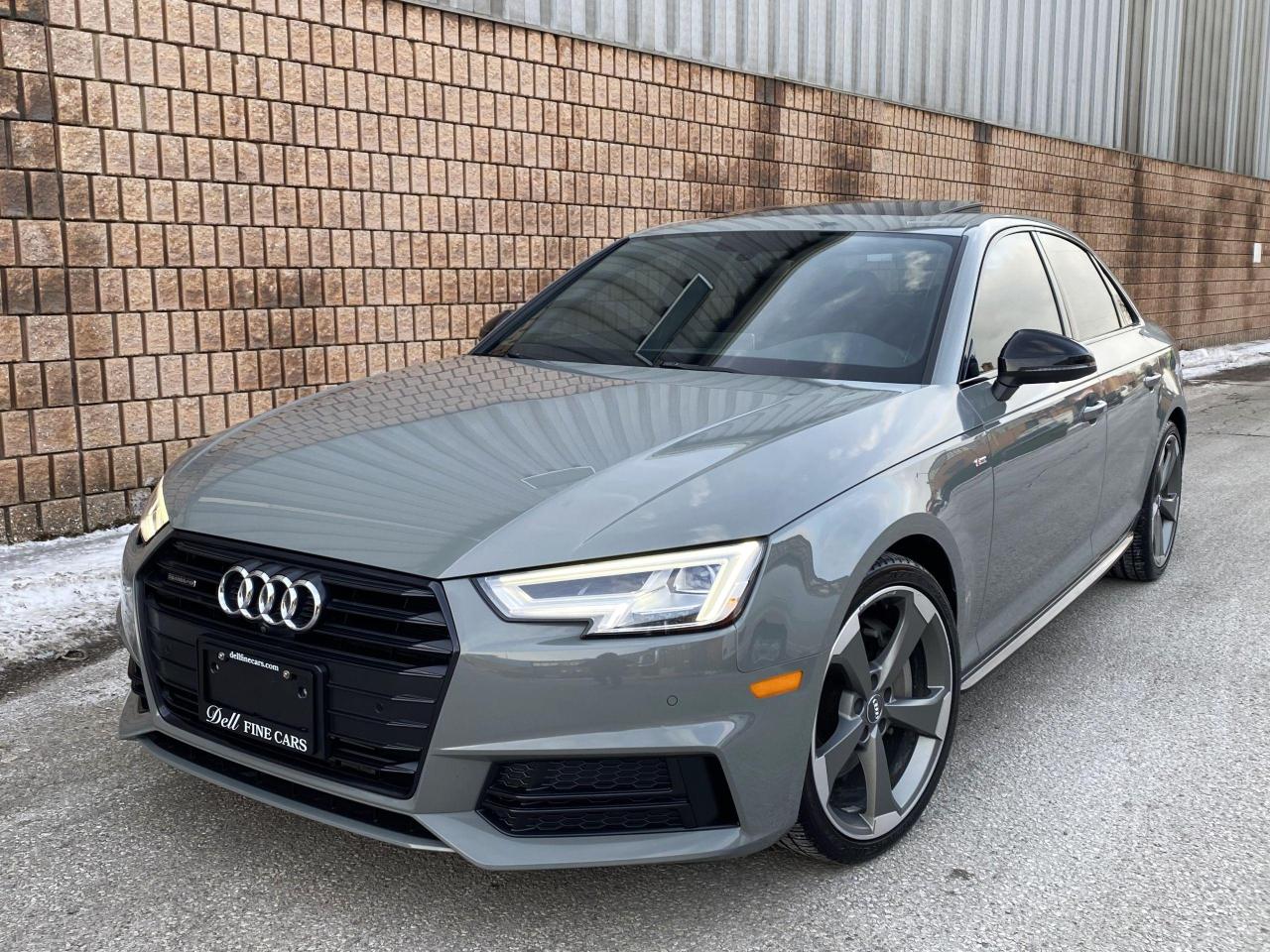 Used 2018 Audi A4 S LINE SPORT-BLACK EDITION-NARDO GREY-360 CAMERA for sale in Toronto, ON