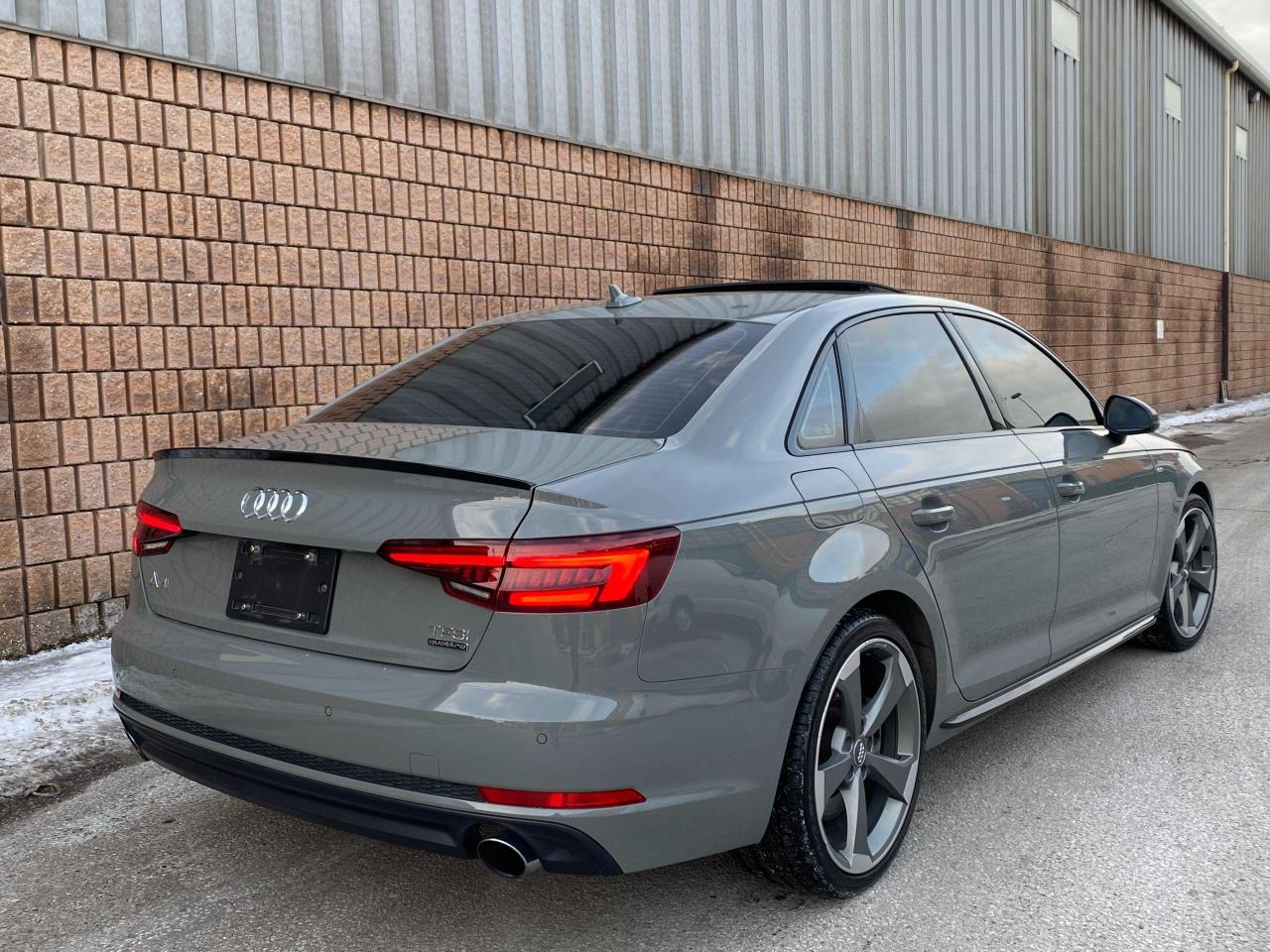 2018 Audi A4 S LINE SPORT-BLACK EDITION-NARDO GREY-360 CAMERA - Photo #10