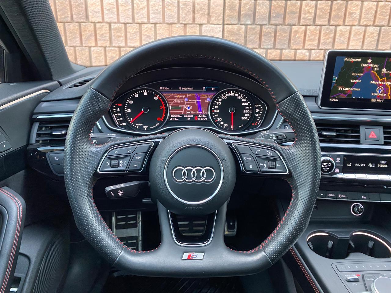 2018 Audi A4 S LINE SPORT-BLACK EDITION-NARDO GREY-360 CAMERA - Photo #26