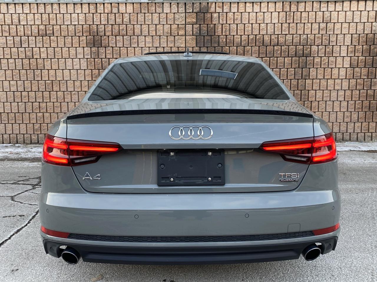 2018 Audi A4 S LINE SPORT-BLACK EDITION-NARDO GREY-360 CAMERA - Photo #9