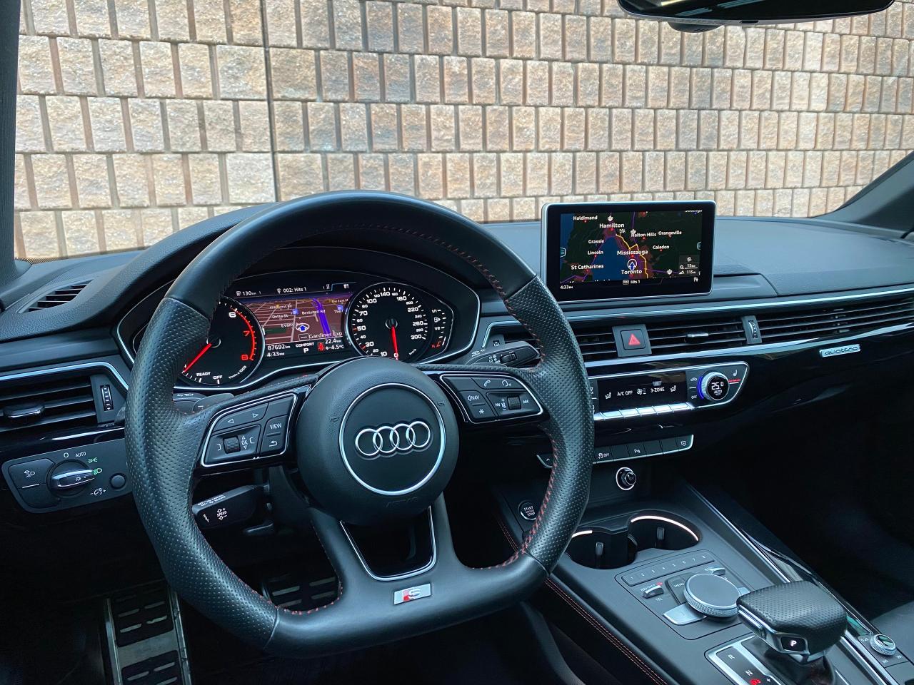 2018 Audi A4 S LINE SPORT-BLACK EDITION-NARDO GREY-360 CAMERA - Photo #31