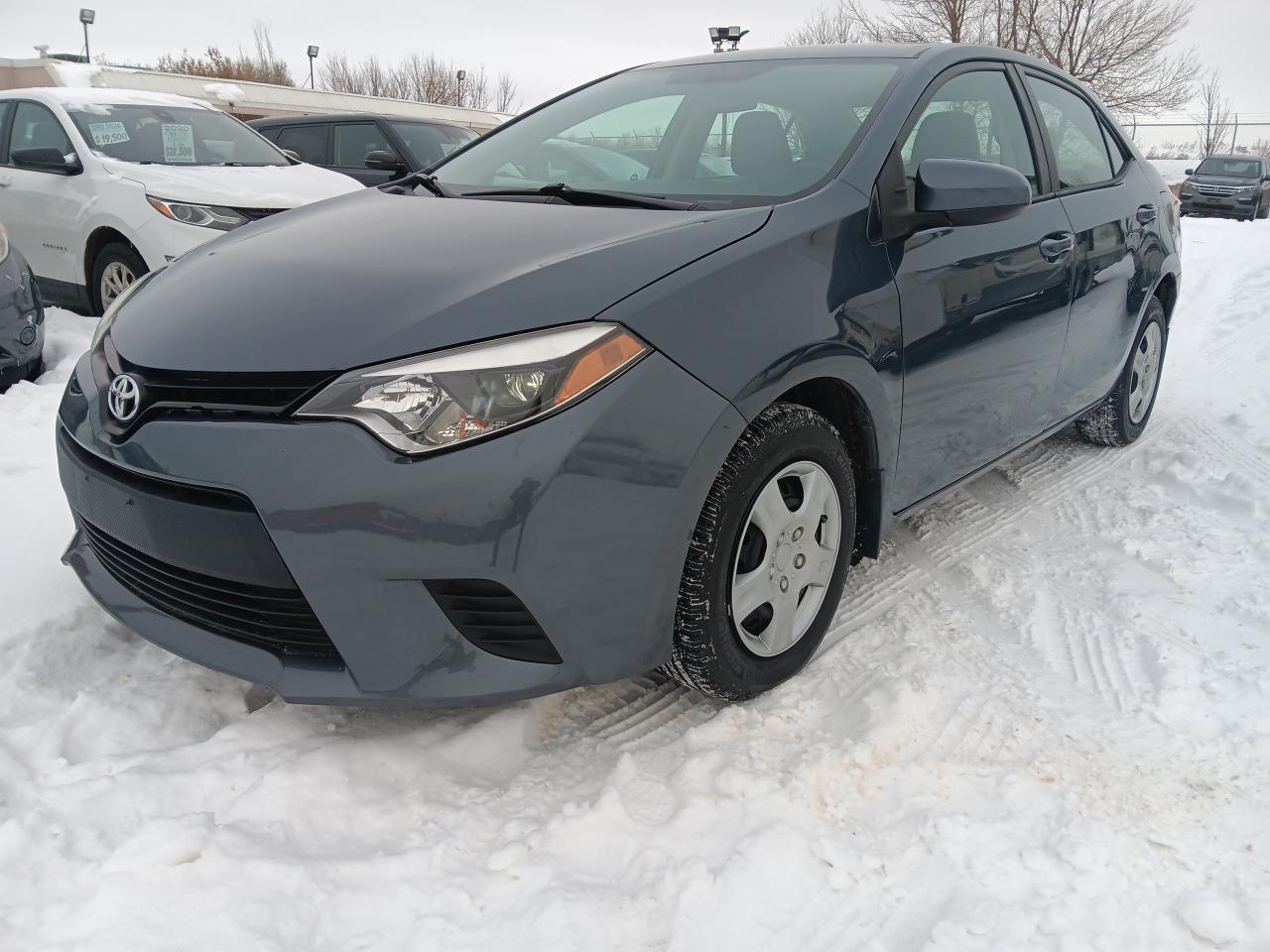 Used 2015 Toyota Corolla sedan for sale in Edmonton, AB