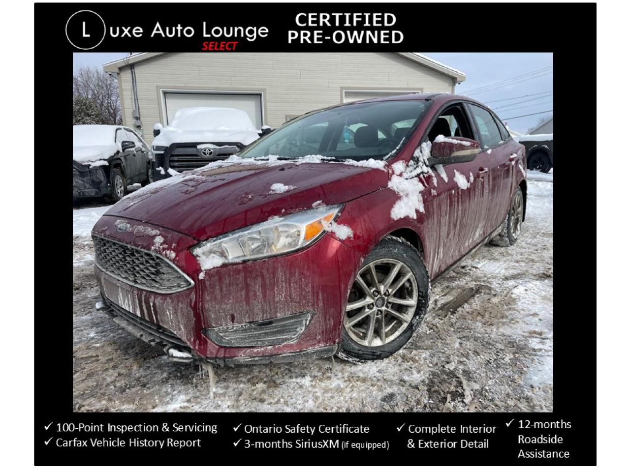 Used 2017 Ford Focus SE, AUTO, LOW KM! HEATED SEATS & STEERING WHEEL! for sale in Orleans, ON