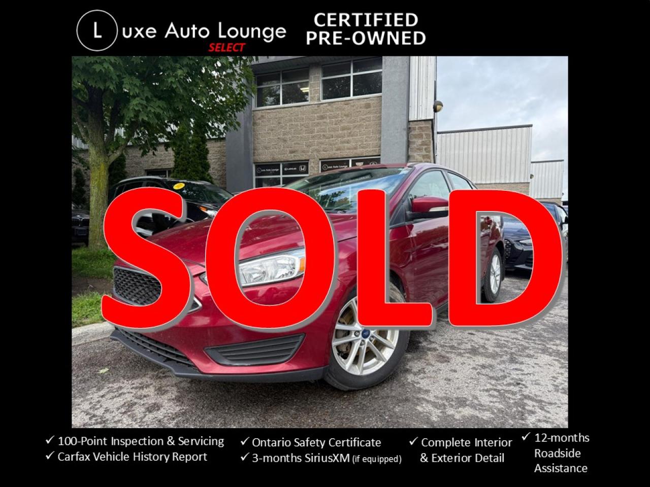 Used 2017 Ford Focus SE, AUTO, LOW KM! HEATED SEATS & STEERING WHEEL! for sale in Orleans, ON