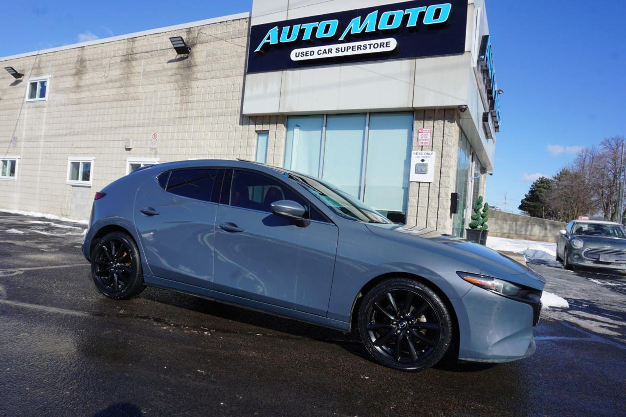 Used 2020 Mazda MAZDA3 2.5L SPORT CERTIFIED CAMERA NAV BLUETOOTH LEATHER HEATED SETAS SUNROOF CRUISE ALLOYS for sale in Burlington, ON