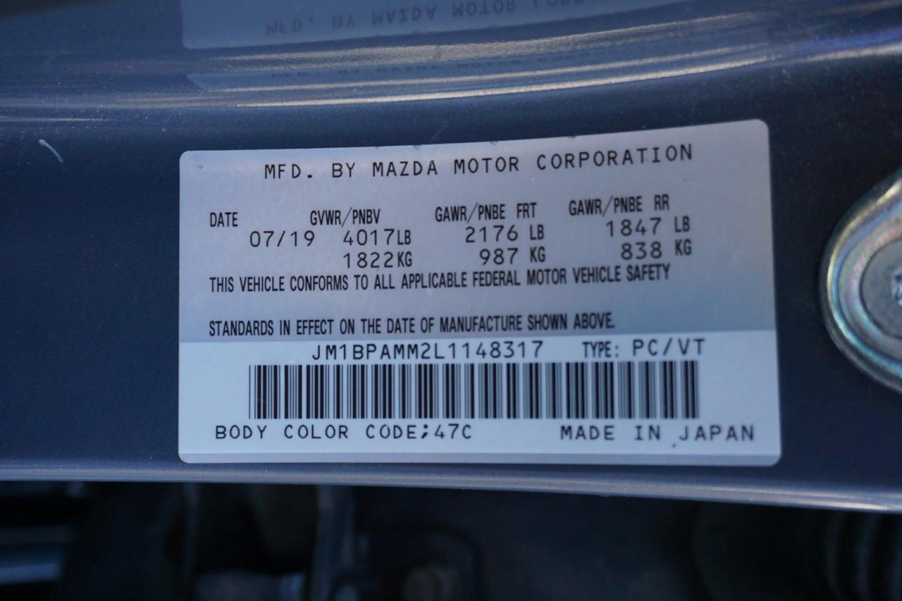 2020 Mazda MAZDA3 2.5L GT CERTIFIED CAMERA NAV BLUETOOTH LEATHER HEATED SETAS SUNROOF CRUISE ALLOYS - Photo #40