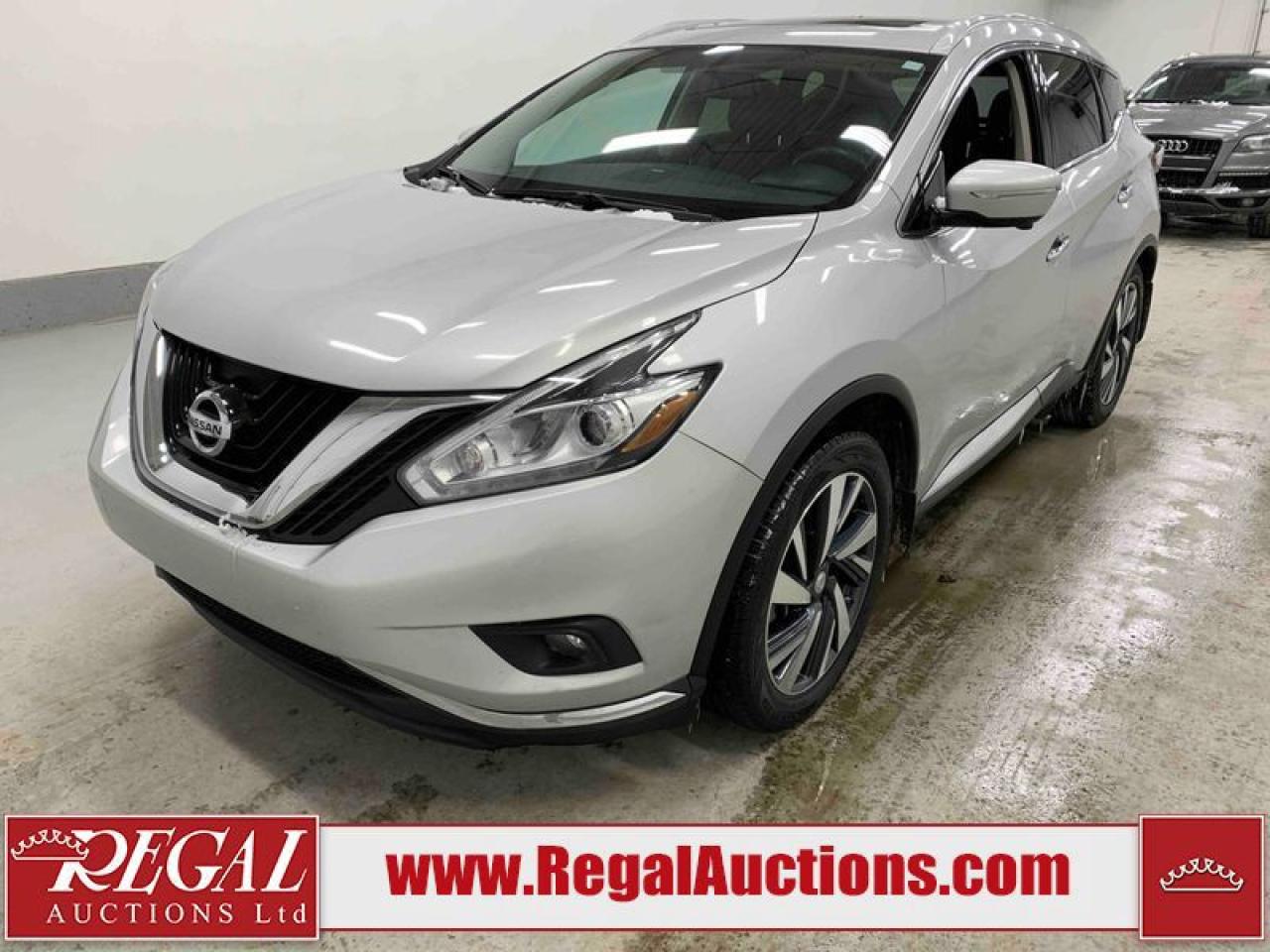 Used 2015 Nissan Murano Platinum for sale in Calgary, AB