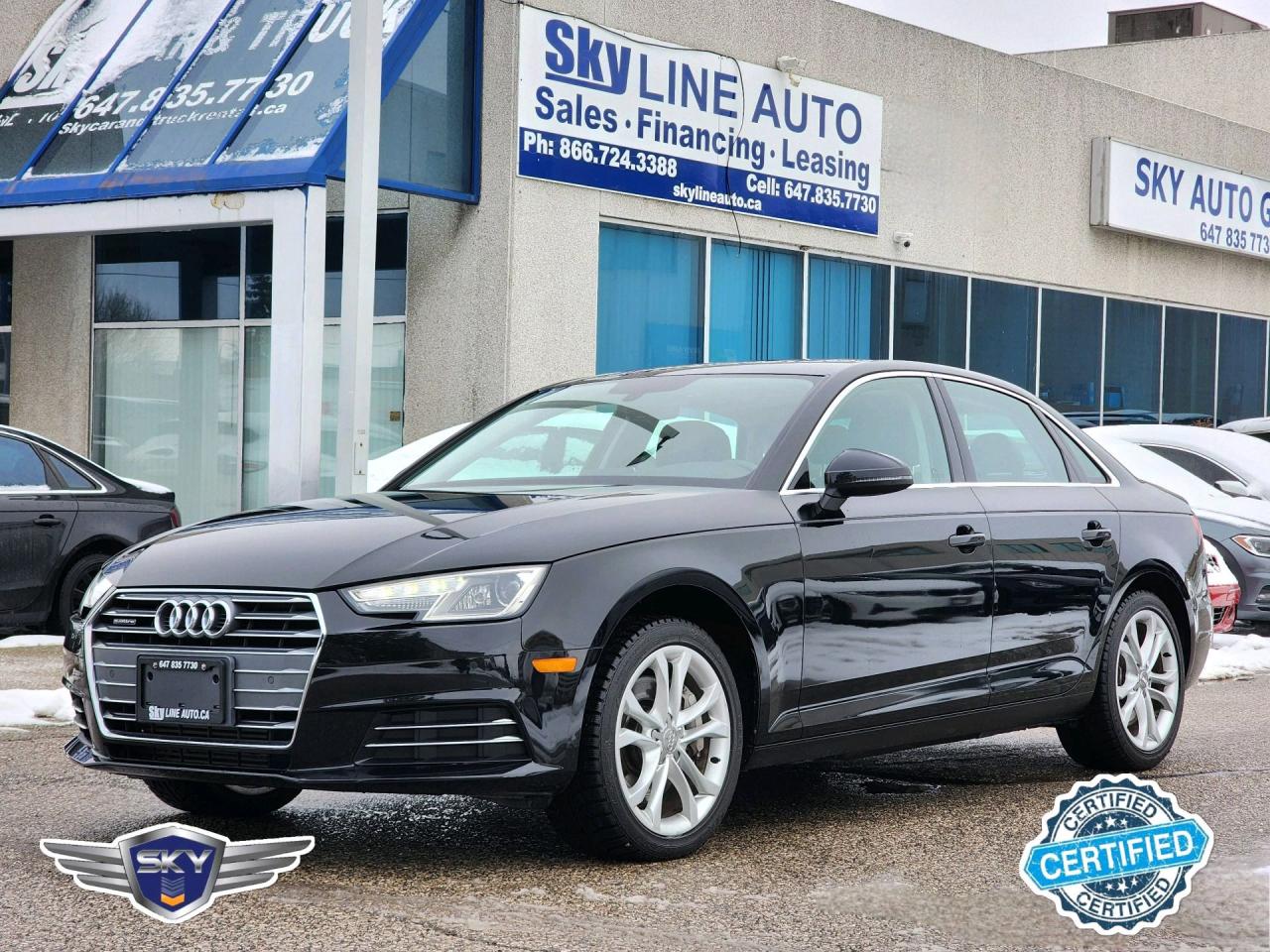 Used 2017 Audi A4 Progressiv quattro | HEATED SEATS/STEERING | SUNROOF | LEATHER for sale in Concord, ON