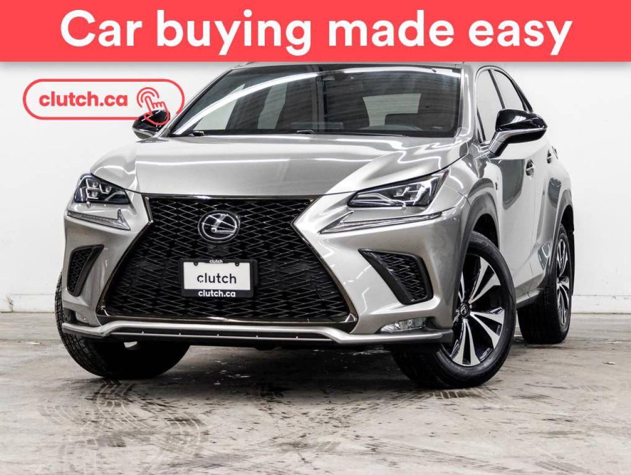 Used 2018 Lexus NX 300 AWD w/ F-Sport Pkg w/ Power Sunroof, Dual Zone A/C, Rearview Cam for sale in Toronto, ON