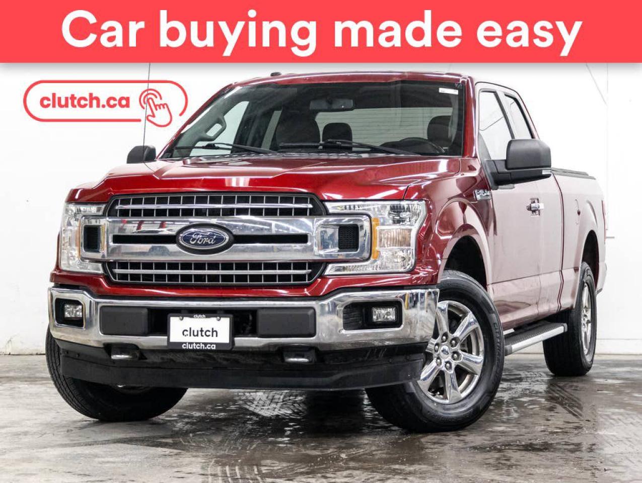 Used 2018 Ford F-150 XLT SuperCab 4X4 w/ Rearview Cam, A/C, Cruise Control for sale in Toronto, ON