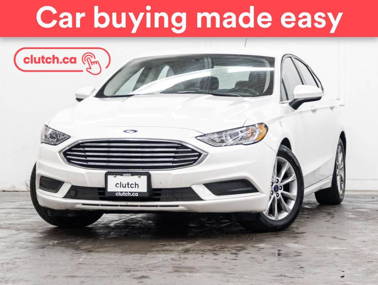 Used 2017 Ford Fusion SE w/ SYNC 3, Nav, Rearview Cam for sale in Toronto, ON