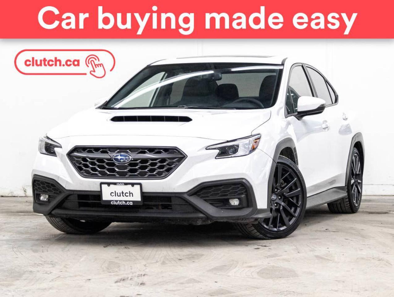 Used 2022 Subaru WRX Sport-Tech AWD w/ Apple CarPlay & Android Auto, Dual Zone A/C, Power Sunroof for sale in Toronto, ON